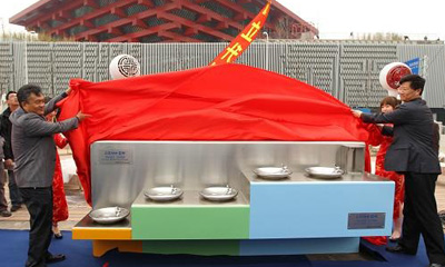 摩爾登承建的世博直飲水臺(tái)助力上海世博會(huì)